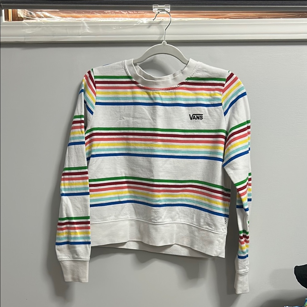 Vans Multicolor Striped Crewneck